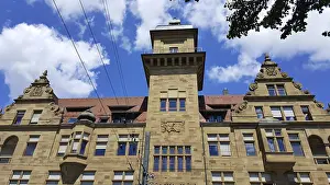 Southern German Architecture Drucke: Old post office no.2