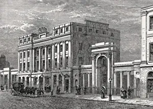 Abandoned Post Office Building Drucke: The Old Post Office, Waterloo Place