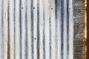 Urban Abstract Background Drucke: Old rusty sheet metal abstract background texture