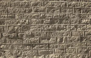 Mountainous Natural Environment Drucke: Old stonework in the sunlit
