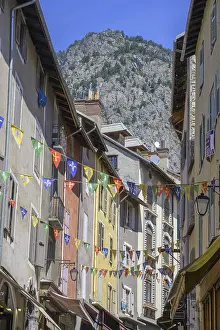 Empty European Cities Drucke: In the old town centre of Briancon
