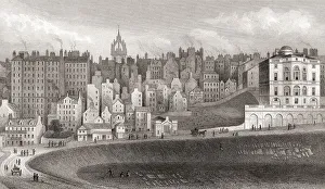 Edinburgh Old Town Drucke: Part of the Old Town, Edinburgh