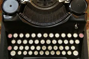 Antique Typewriter Drucke: Old typewriter