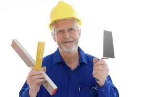 Mason Craftsman Drucke: Older workman