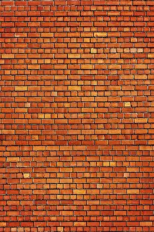 Deserted Healthcare Setting Drucke: Orange brick wall background