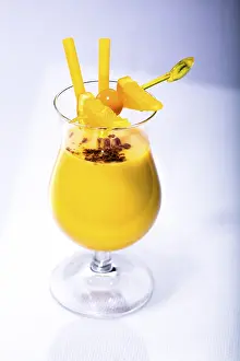 Alcoholic Beverage Drucke: Orange cocktail
