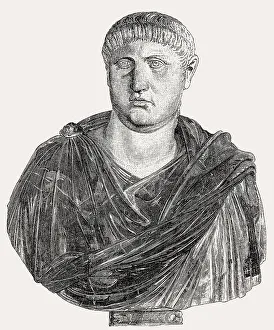 Ancient Rome Emperor Drucke: Otho, Marcus Salvius Otho Caesar Augustus