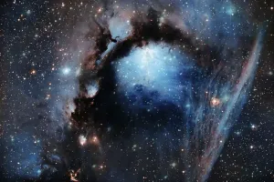 NASA Astronomy Images Drucke: Nebula, cluster of stars in deep space