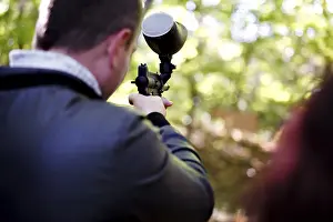 Travel Photography Poland Drucke: Paintball, shooting, target practice