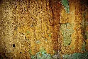 Textured Surface Design Drucke: Painted plaster wall texture