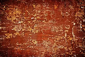 Close Up Plaster Wall Drucke: Painted plaster wall texture