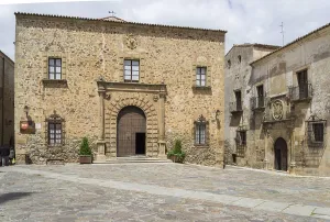 UNESCO World Heritage Site Caceres Drucke: Palacio Episcopal, Caceres