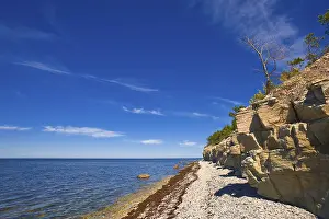 Drucke von Panga Felsen, Panga, Insel Saaremaa, Ostsee, Estland, baltische Staaten, Nordosteuropa Estland Drucke: Panga Felsen, Panga, Saaremaa Insel