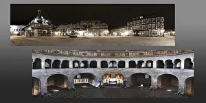 Collage Drucke: Panorama Collage