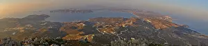 Southeastern Europe Scenic View Drucke: Panorama shot composed, evening light