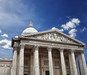Drucke von Pantheon in Paris Neoklassizistische Architektur Drucke: Pantheon in Paris