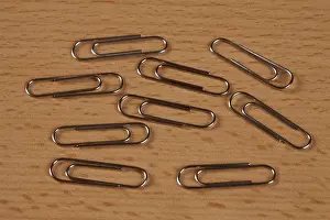 Office Stationery Drucke: Paper clips