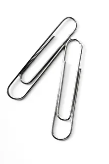 Office Supply Photography Drucke: Paper clips