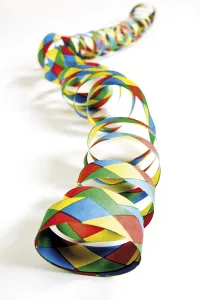 Studio Cutouts Drucke: Paper streamers