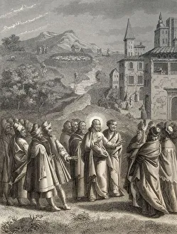 Christian Scripture Images Drucke: The Parable of the Lost Sheep, New Testament