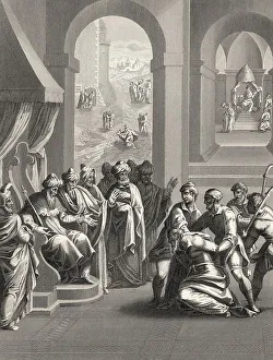 Religious Text Scripture Drucke: The Parable of the Unforgiving Servant