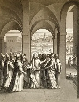 Digital Restoration Of Artwork Drucke: The Parable of the Wicked Husbandmen