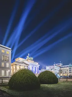 Berlin Landmark Drucke: Pariser Platz and Brandenburg Gate