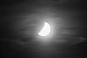Lunar Eclipse In Europe Drucke: Partial lunar eclipse on 16.07