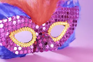 Colorful Masks Drucke: Party mask