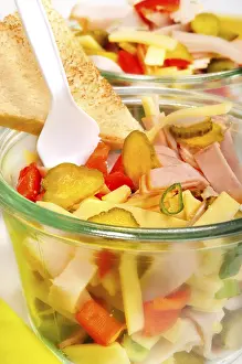 Leafy Vegetable Salad Drucke: Partysalat