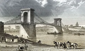 Die Passerelle von Konstantin in Paris