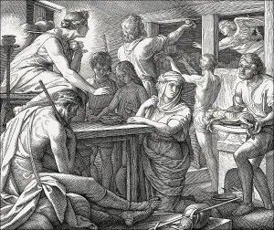 Old Testament Scripture Drucke: The Passover and Death of the Firstborn