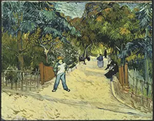 Impressionist Artwork Drucke: Patch of grass (1887), grass patch (1887)