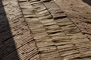 Deserted Prison Cell Drucke: Path made of rocks in prison cell of the If castle