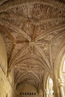 Alentejo Old Town Drucke: The Patio inside of the Castelo