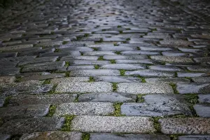 Rocky Coast Landscape Drucke: Pattern of a cobblestones that can be used as background or overlay