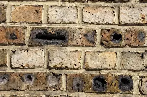 Brick Structure Design Drucke: Pattern and structure of a brick wall