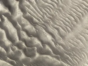 Skeleton Coast National Park Drucke: Patterns in the sand of the Namib Desert