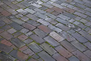 Urban Street Scene Germany Drucke: Pavement, background, texture, Munsterland