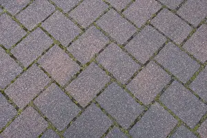 European Street Photography Drucke: Pavement, background, texture, Munsterland