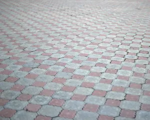 Deserted Pavement Drucke: Pavement road