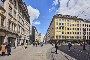 Pedestrian Zone Drucke: Pedestrian zone, general architecture