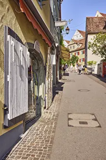 Historic Buildings Germany Drucke: Pedestrian zone, general architecture