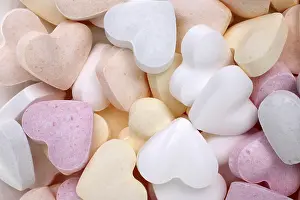 Peppermint Hearts Drucke: Peppermint hearts