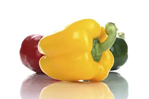 Studio Still Life Photos Drucke: Peppers, capsicum