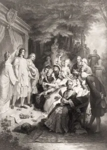 Eine Aufführung von Iphigenie auf dem Peloponnes in Weimar