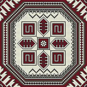 Vector Template Design Drucke: Persian seamless pattern, vector template design