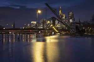 Frankfurt Flooding Drucke: After persistent rainfall