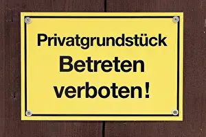 Private Property Signs Drucke: Personal property