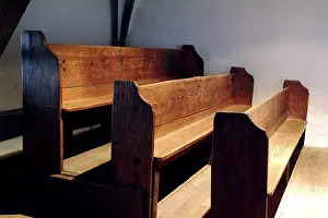 Austrian Sacral Building Drucke: Pews